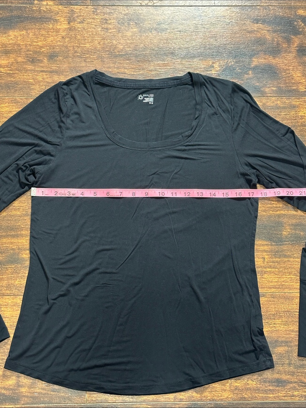 🖤 OFFLINE by Aerie Thumbhole Long Sleeve Top M scoop neck✨ - Picture 3 of 7
